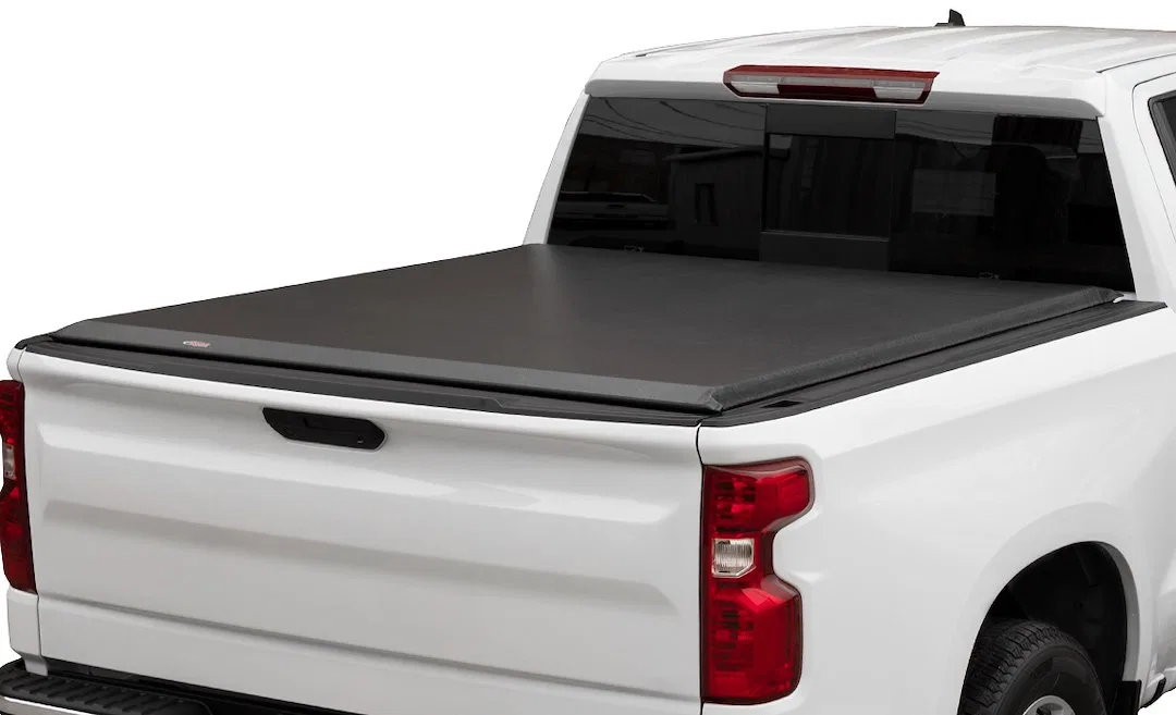 15319 – ACCESS Tonneau Cover, Soft Roll-Up Hook And Loop Standard Profile Black Vinyl Lockable Not Compatible With To...
